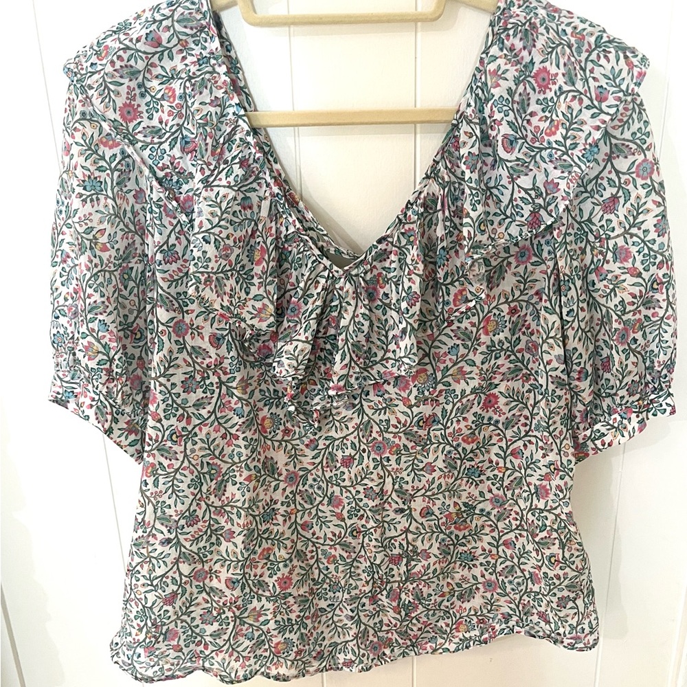 Finley Multicolor Floral Top